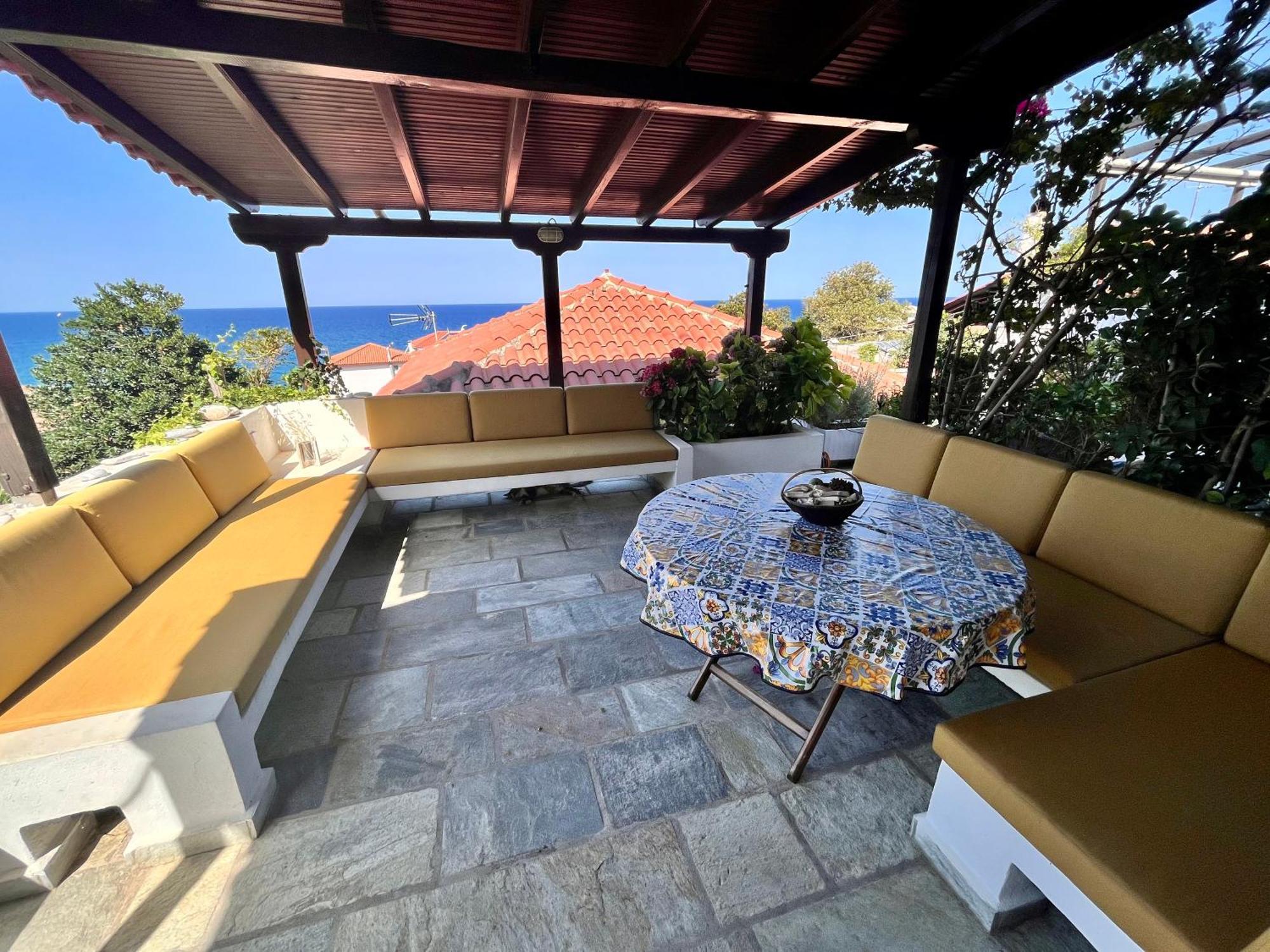 Casa Fagri - Maisonette With Sea View Agios Ioannis  Kültér fotó