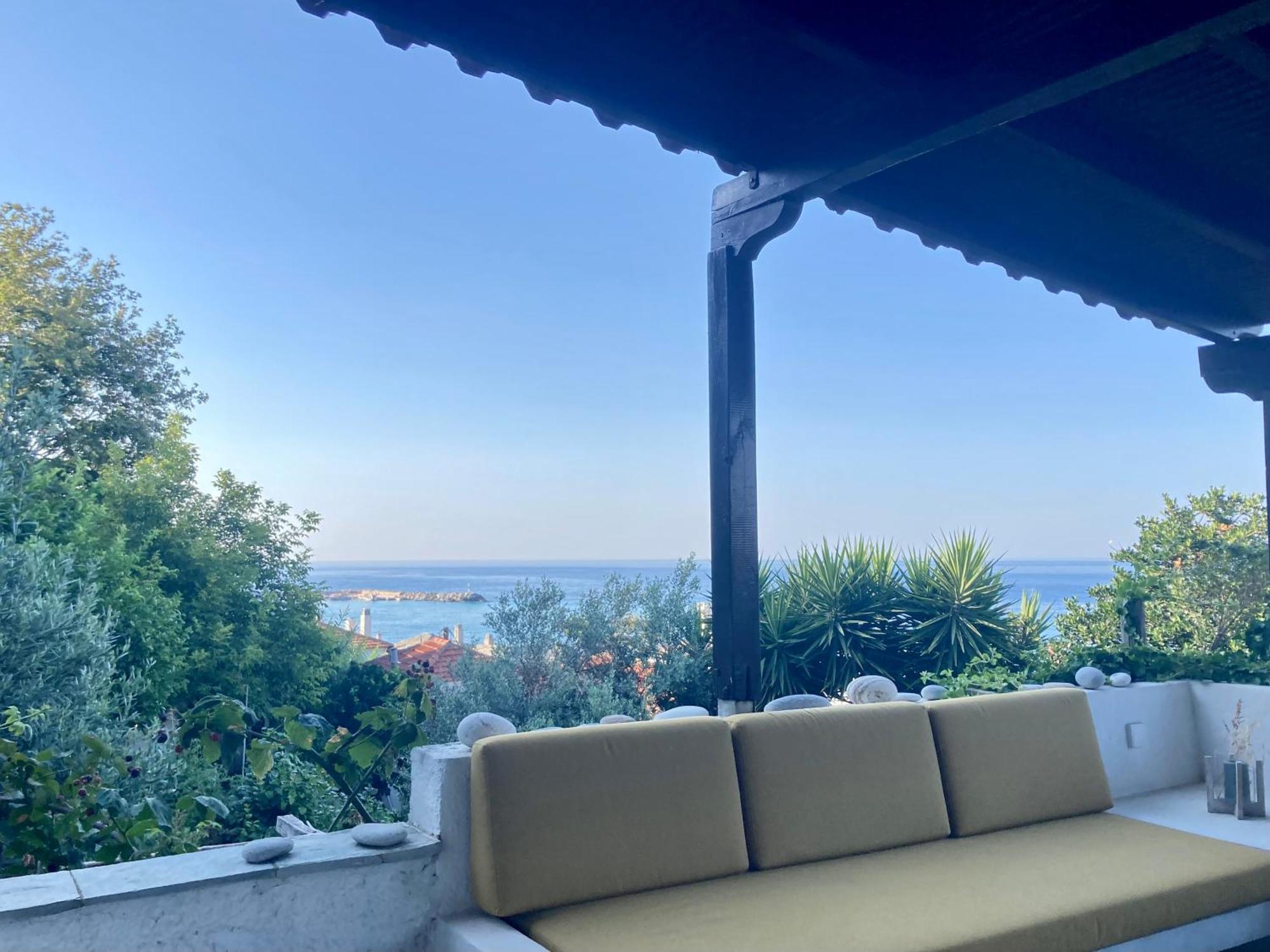 Casa Fagri - Maisonette With Sea View Agios Ioannis  Kültér fotó